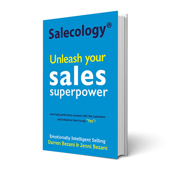 Book Cover: Salecology  - Unleash your sales Superpower