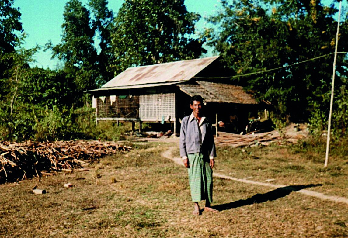 A villager near Rangoon